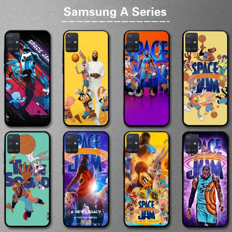 

Space Jam A New Legacy Phone Case for Samsung A01 A02 A12 A11 A31 A91 A80 A21 A21S A31 A32 A20E A7 2017 5G Cover