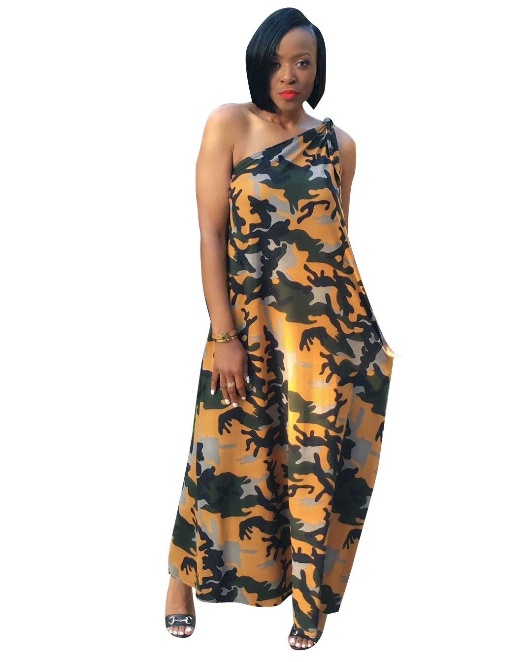 2020 модное летнее женское платье разноцветное Макси длинное Свободные толстовки