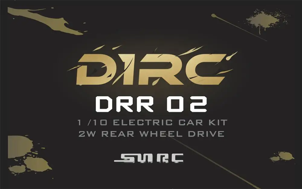 SN RC DRR02 C G DRR 02 1/10 2WD большой угол поворота POSTPOSITION пост привод дрейф