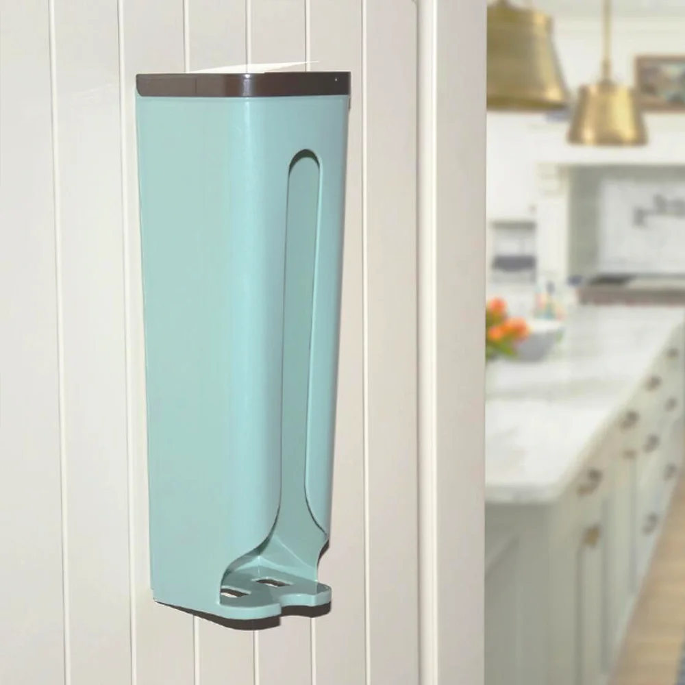 

Wall-mounted Garbage Bag Storage Box Plastic Storage Box Wall-mounted Removable Garbage Bag Box