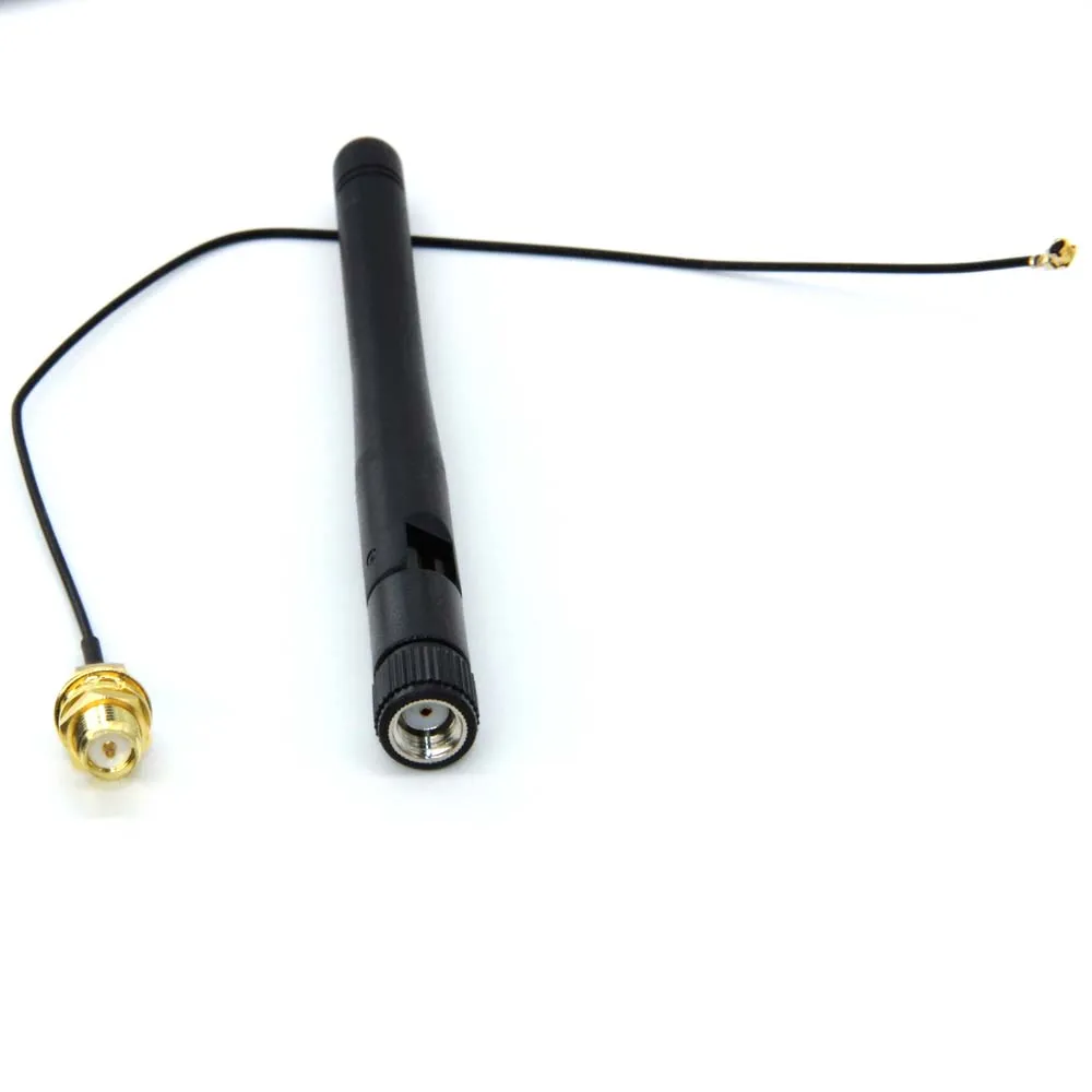 2 4G 2DBI двойная антенна женский (контактный) маршрутизатор Wi-Fi 109 мм IPX IPXE