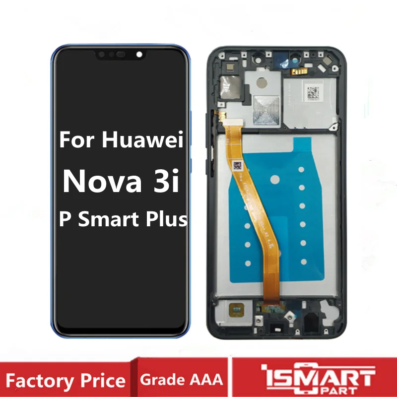 

Для Huawei Nova 3I ЖК сенсорный экран дигитайзер в сборе для Huawei P Smart Plus 2018 дисплей запасные части