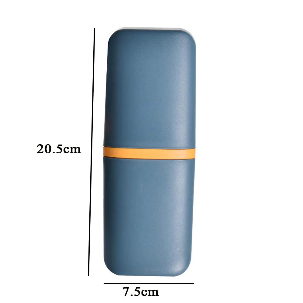 

Portable Toothbrush Holder Toothpaste Box Outdoor Travel Camping Toothbrush Storage Organizer Case Bathroom Accessories