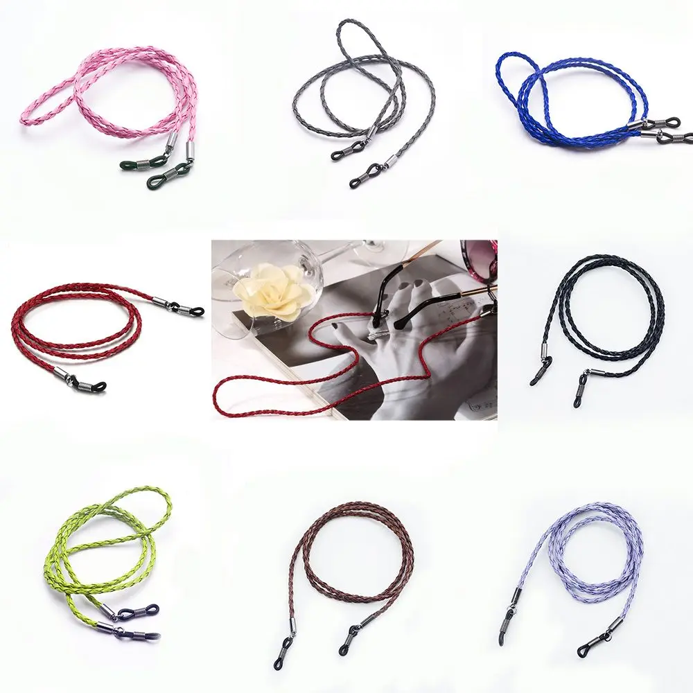 Цветные солнцезащитные очки для чтения нескользящая цепочка очков шнур шеи