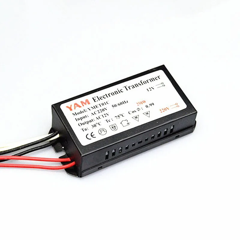 Электронный трансформатор для галогенных ламп G4 250 В переменного тока 20-Вт |