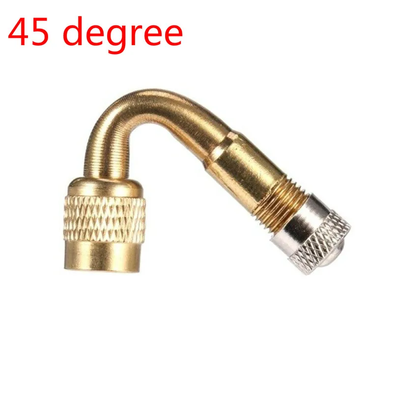 

Brass Bike Air Tyre Valve Extender 45/90/135 Degree Angle Bike Motorcycle Valve Adaptor Tyre Inflatable Tube Extension Adapter