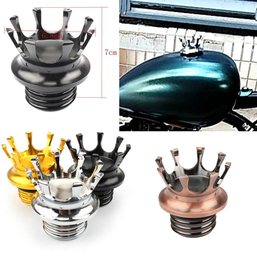 

Motorcycle Fuel Tank Cover Flush Oil Fuel Tank Cap Universal for Harley Sportster
