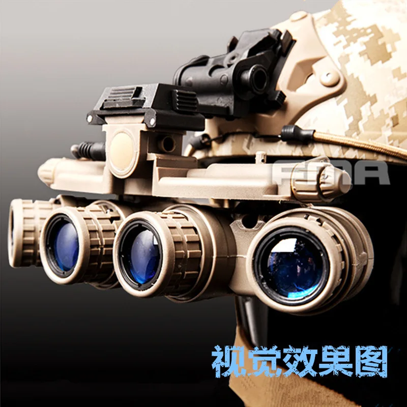 Открытый четырехцилиндровый Тактический шлем ночного видения без