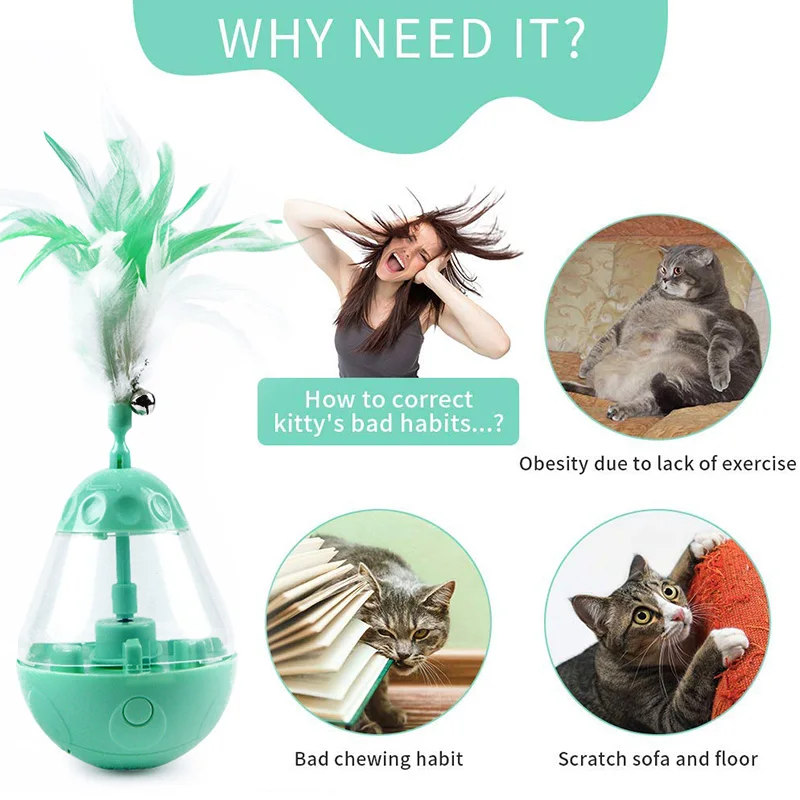 Электрическая игрушка для домашней собаки Веселая миска Интерактивная кошек и