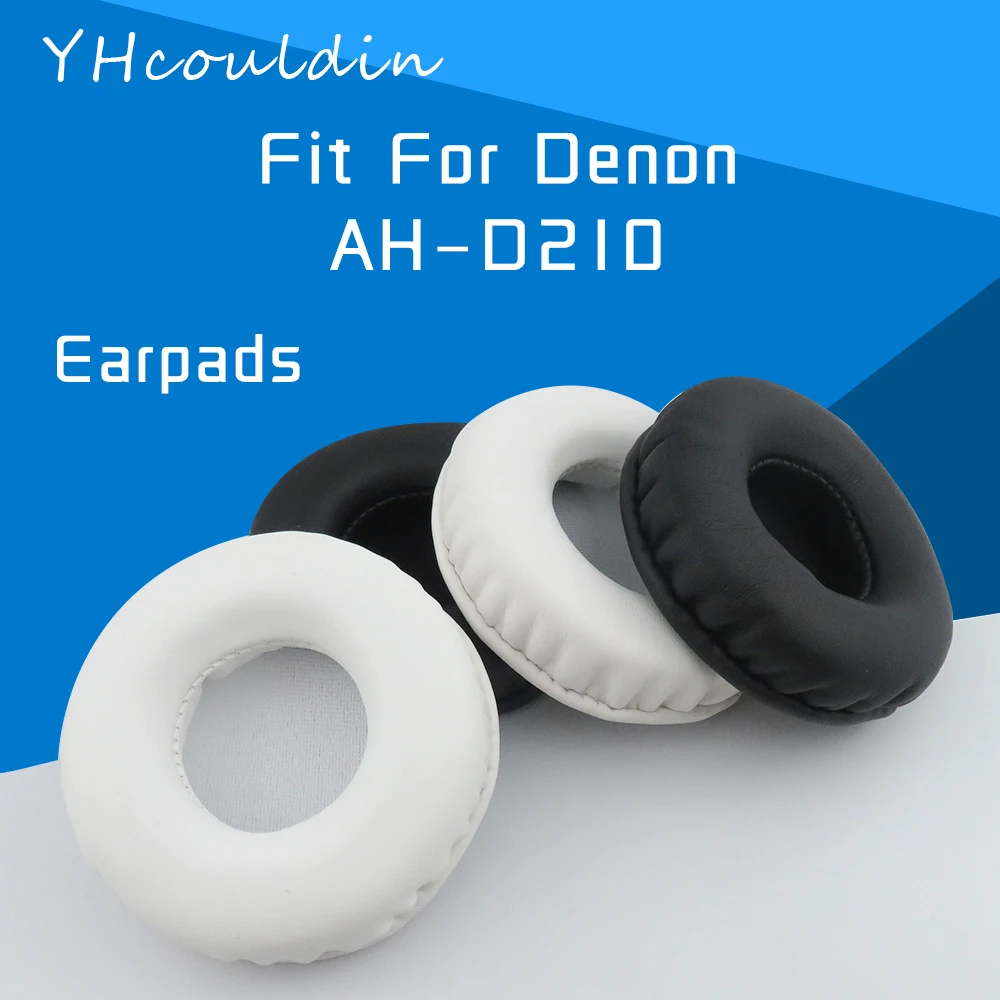 

YHcouldin Earpads For Denon AH D210 AH-D210 Headphone Accessaries Replacement Wrinkled Leather
