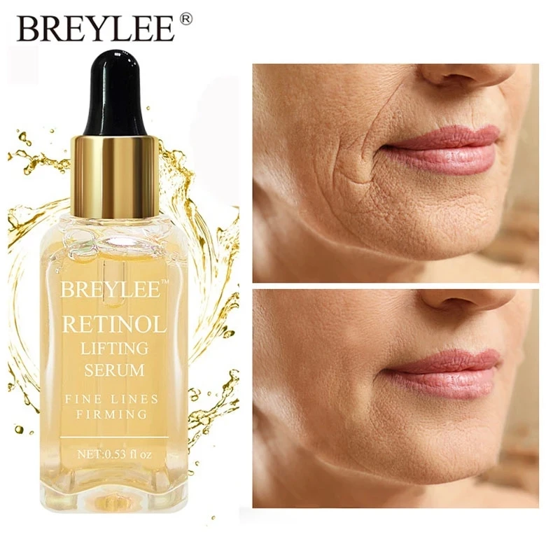 

Retinol Serum Anti-Aging Lifting Firming Collagen Facial Essence Remove Wrinkles Relieve Fine Lines Repair Tighten Skin