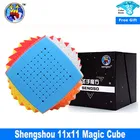 Магический кубик Shengshou 11x11, высокоскоростные кубики без наклеек sengso 11x11x11, подарок для взрослых и детей на Рождество