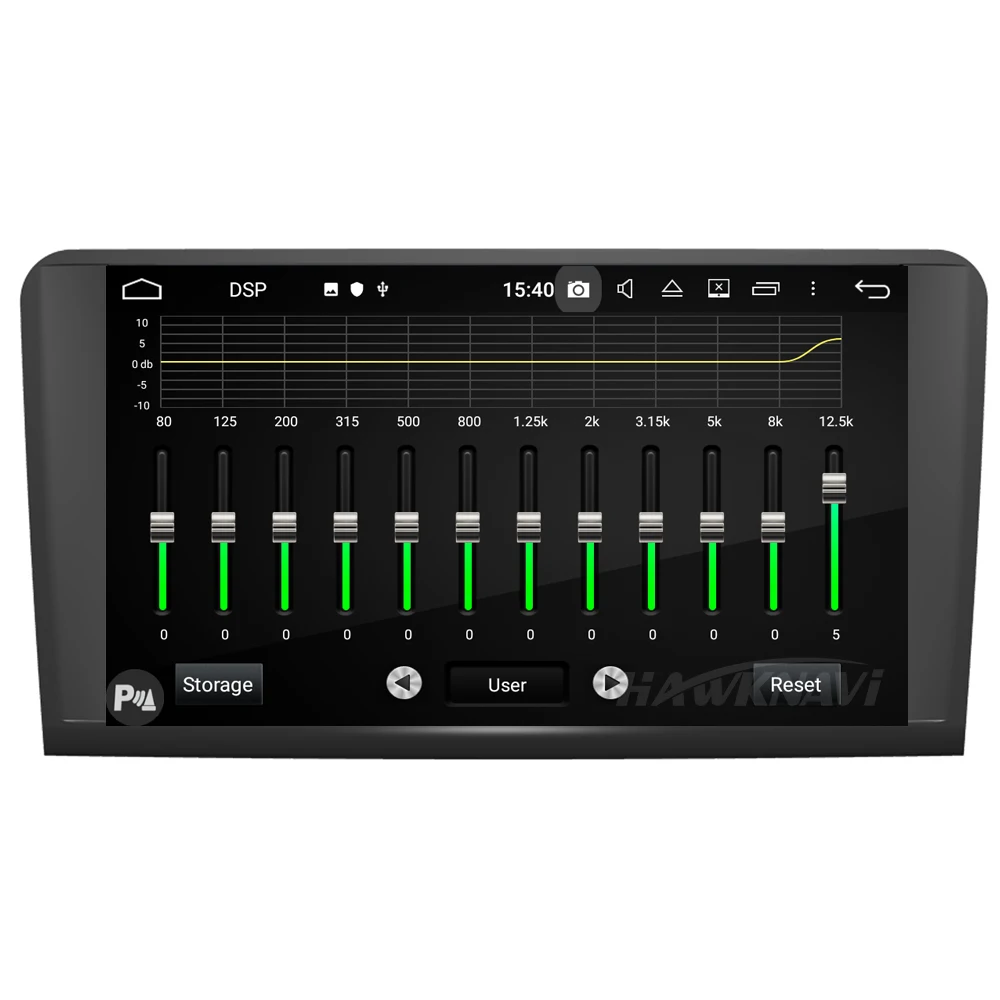 Hawknavi 9 &quotAndroid 10 Автомобильный мультимедийный головное устройство проигрывателя