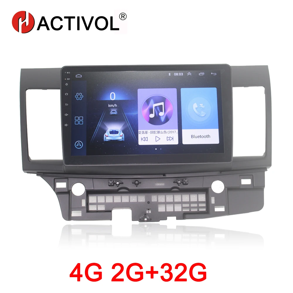 HACTIVOL 2G + 32G Android 8 1 автомобильное радио для MITSUBISHI Lancer 2014 автомобильный dvd плеер gps navi