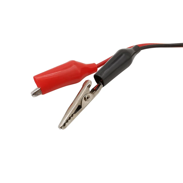 Kabel - Krokodilklemmen auf 5.5*2.1mm DC Klemme (männlich) - 30cm