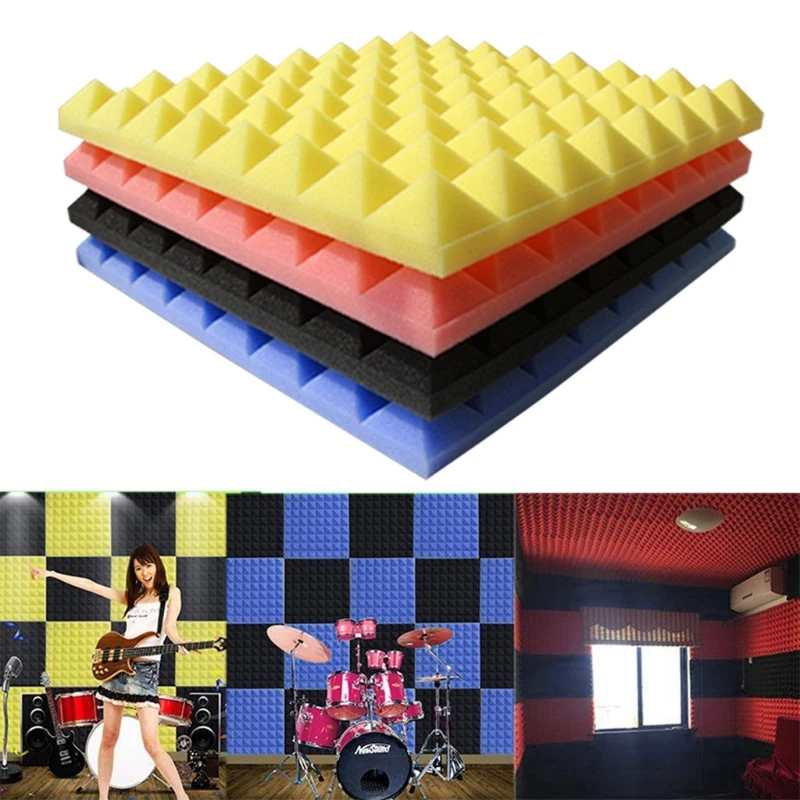 

Акустическая Звукопоглощающая пирамидальная пена 896B, 50x50 см x 5,5 см