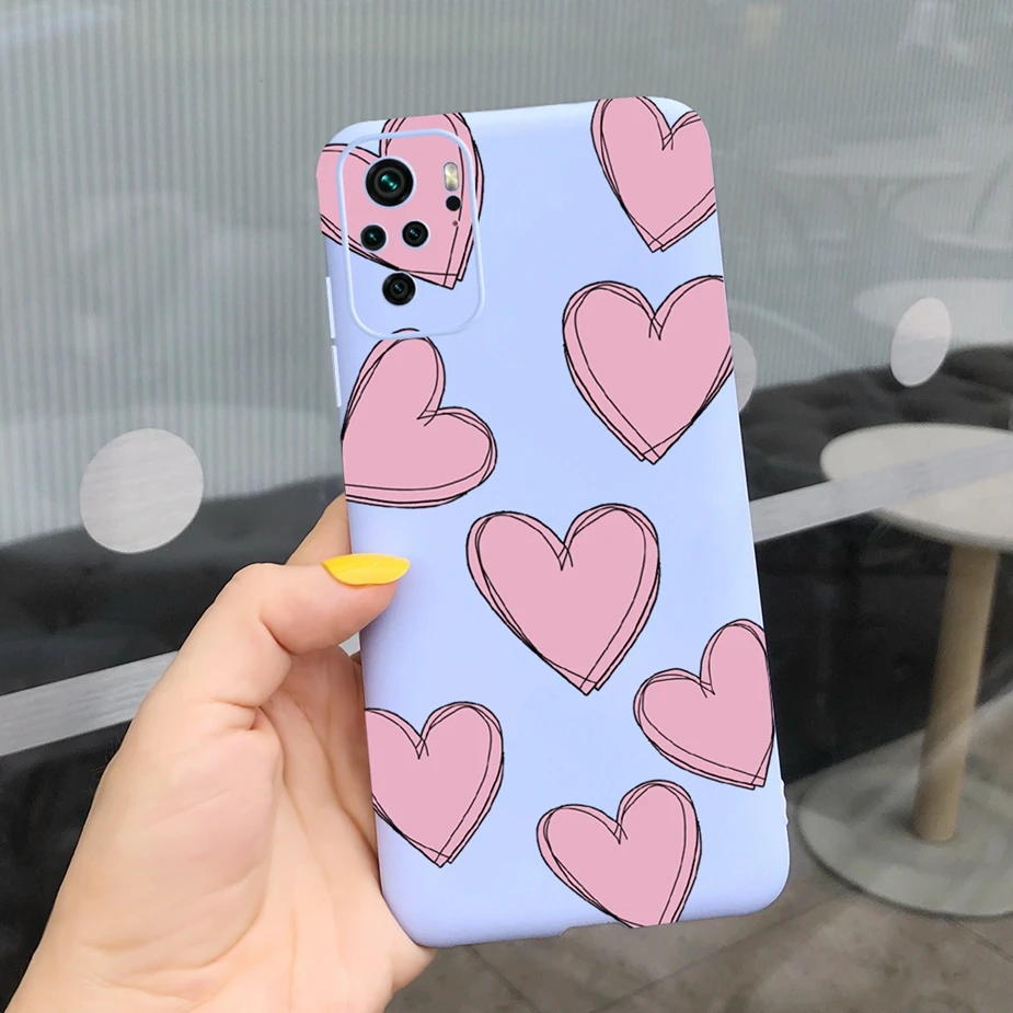 Милый чехол с подсолнухами для Xiaomi Redmi Note 10 Pro Note10 мягкая тонкая задняя крышка