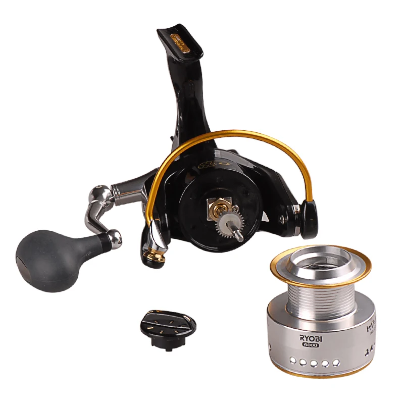 Рыболовная катушка RYOBI Warrior ECUSIMA для спиннинга 1000-8000 7BB/5 0: 1/5.1:1 рыболовная приманки