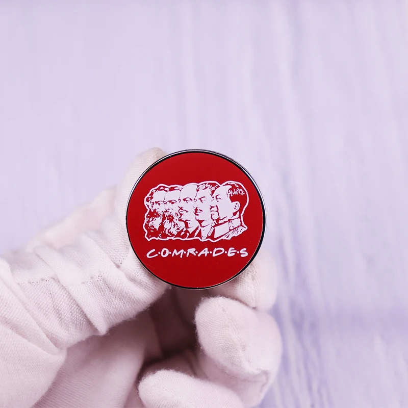 

Старый революционный Красный значок брошь аксессуары памятный медальон