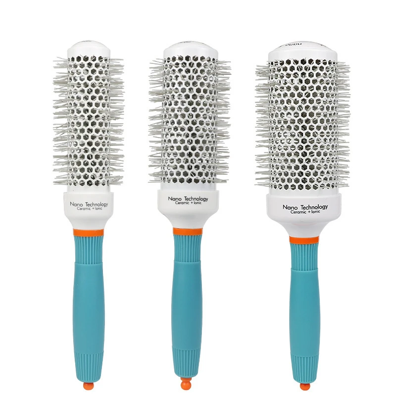 Расческа для завивки волос с цилиндрическими роликами профессиональные