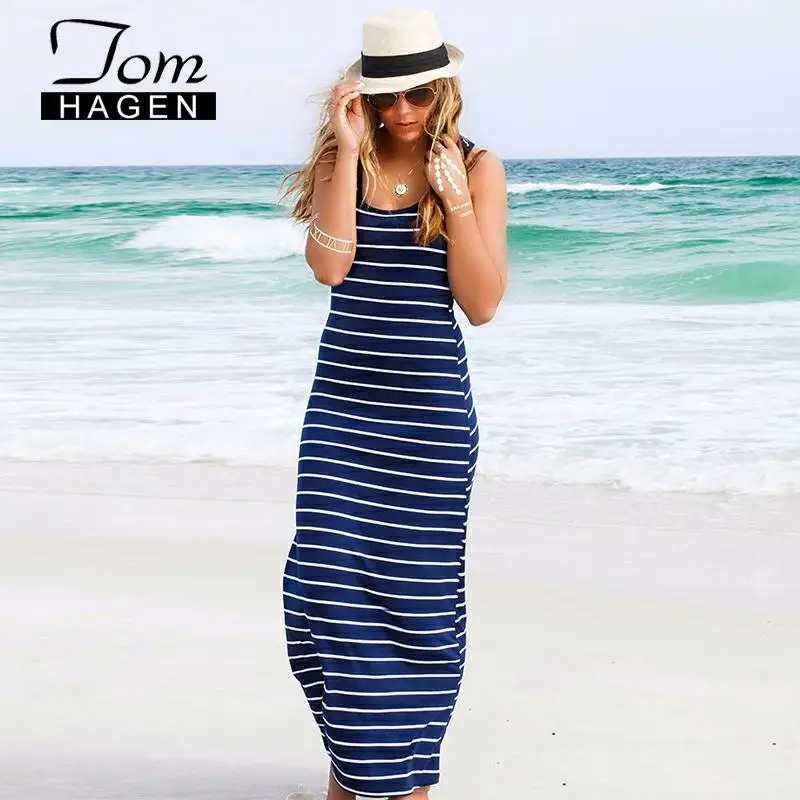 Женское платье чехол на бретелях повседневное эластичное женское для дома и