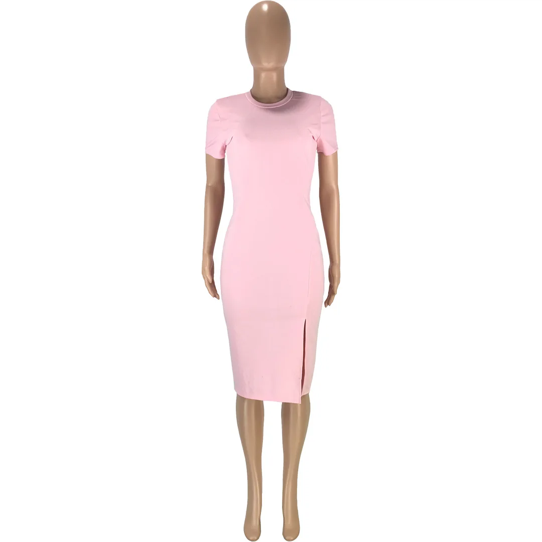 

Casaul Women Dress Maxi Dress Streetwear Solid Color Vestidos