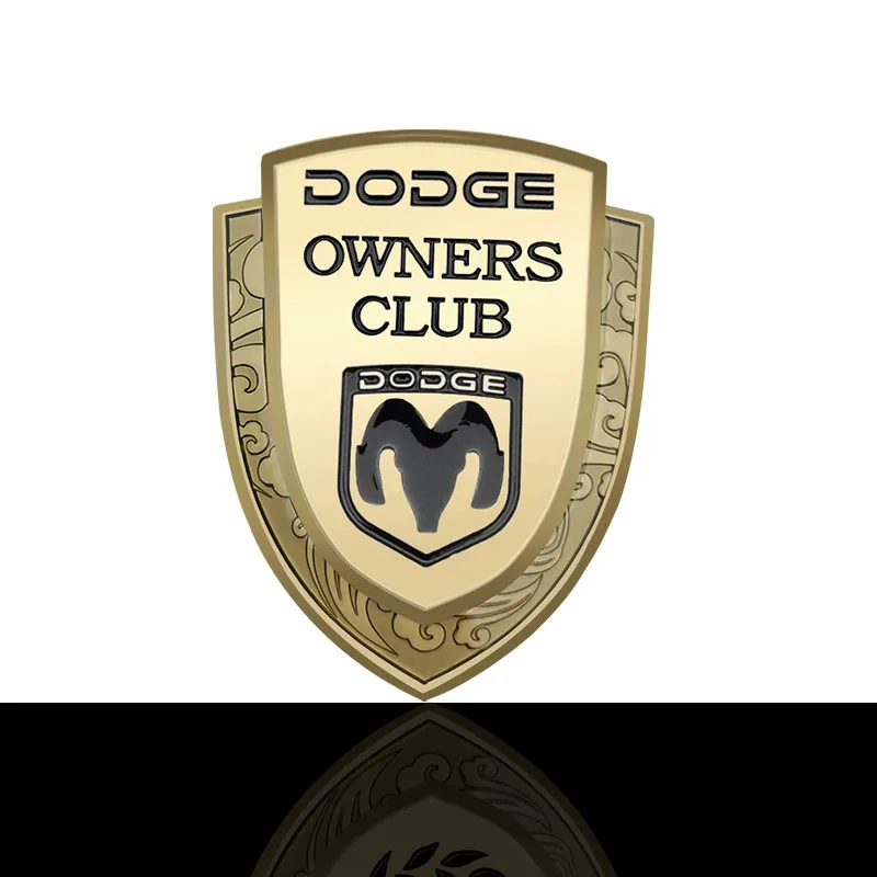 Металлическая 3d наклейка на заднюю часть автомобиля Эмблема Для Dodge Challenger RAM 1500