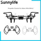 Аксессуары для DJI Mavic Mini посадочное снаряжение 2 в 1 протектор пропеллеров удлиняющие ножки для Mavic MiniSEMini 2 камера Дрон