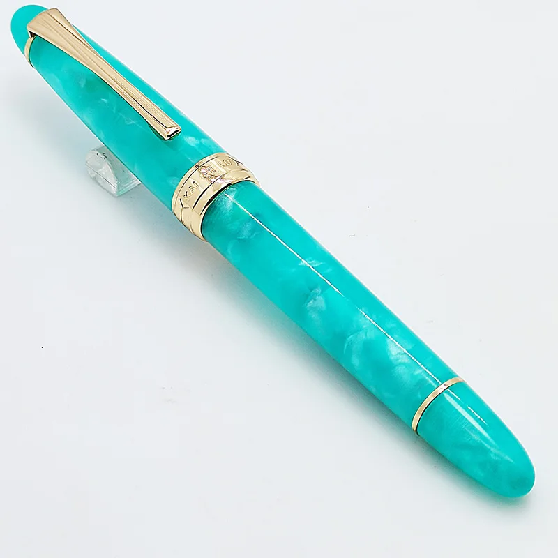 Color Kaigelu 356 Fountain Pen EF F Nib Beautiful Marble Amber Pattern Ink Writing Gift for Office Business | Канцтовары для офиса