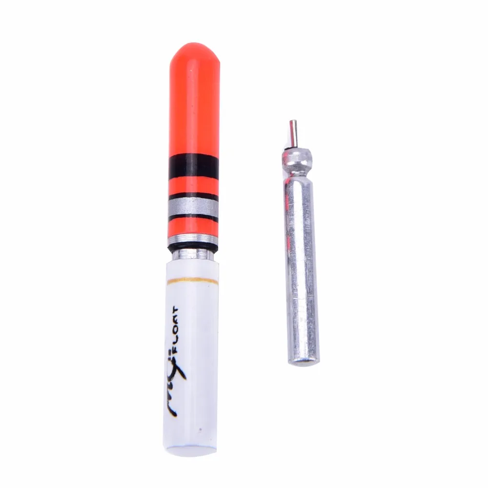 

1PCS New Fishing Luminous Float Battery Operated LED Float For Dark Water Night Fishing 3.7*0.46cm