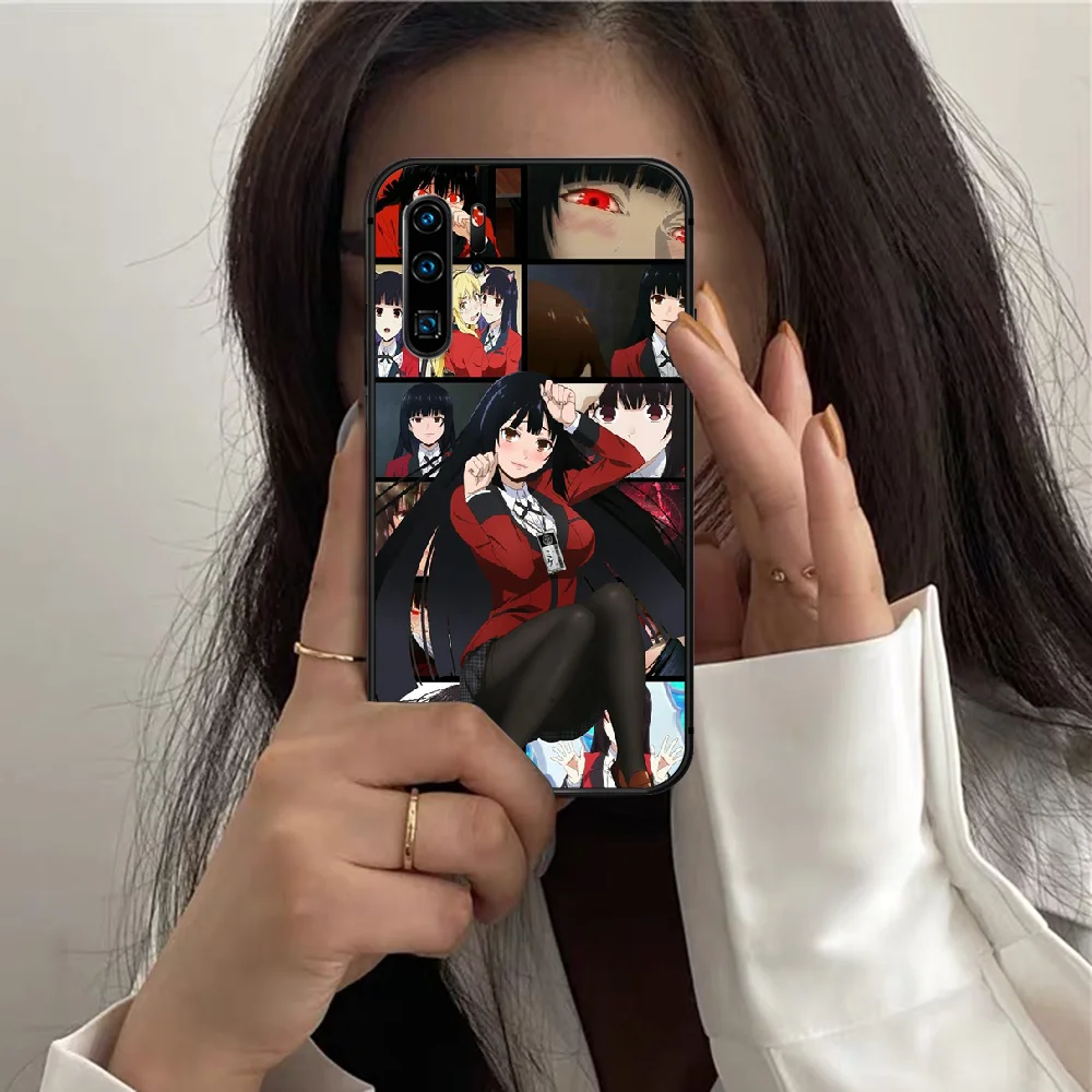 

Kakegurui Jabami Yumeko Anime Phone Case For HUAWEI P 10 20 30 40 Pro Lite Smart Plus Z 2019 Nova 7i 5T black Prime Pretty Etui