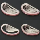 Шлифовальная лента Dremel, 10 шт., аксессуары для шлифовальной ленты 13x457 мм, Зернистость 406080120, шлифовальная лента для сверления, полировки, электроинструмент