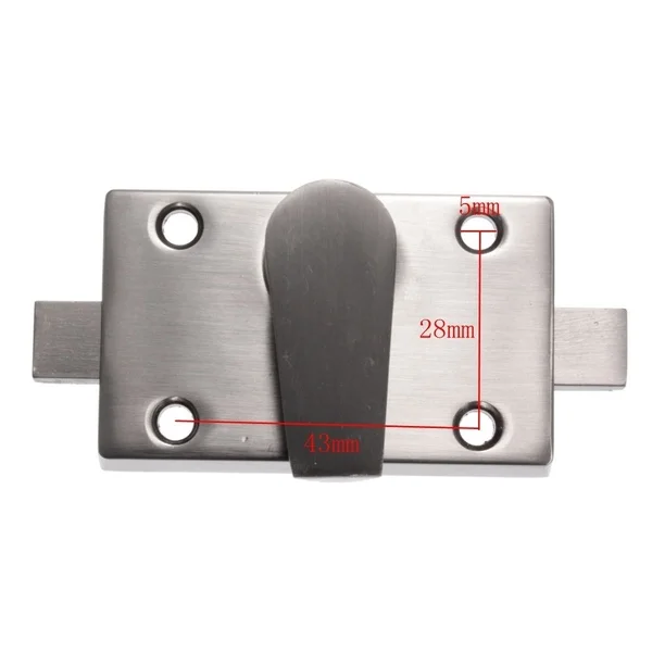 Туалет туалет индикатор конфиденциальности мертвая дверь замок свободным