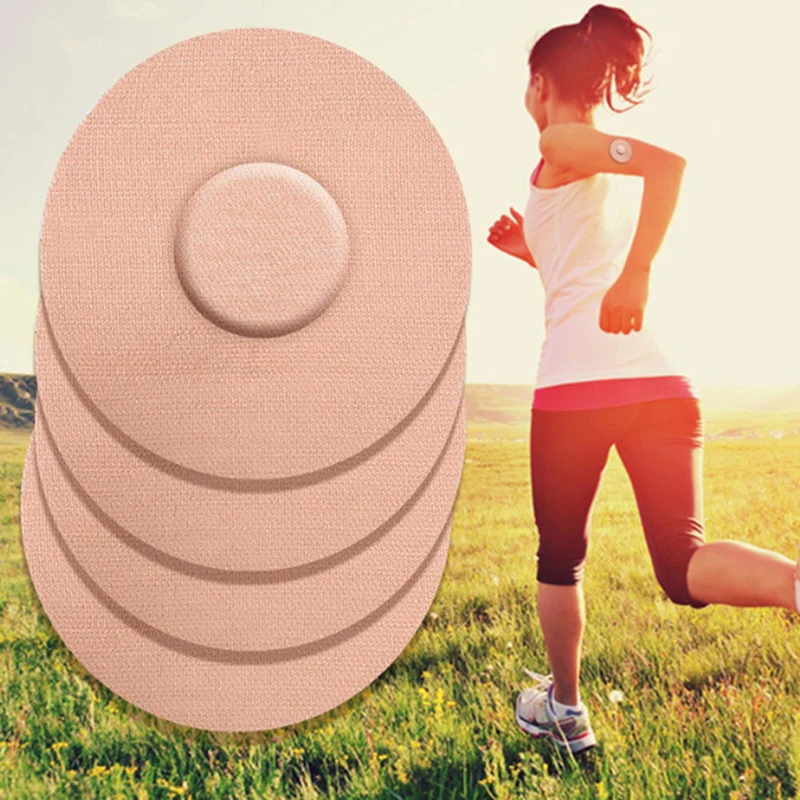 

25Pcs Sensor Patches Adhesive Fixed Patches CGM Latex Hypoallergenic Waterproof Adhesive Patches
