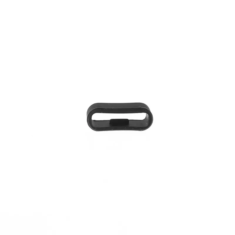 Универсальная силиконовая пряжка 18 мм для ремня Замена черного соединителя