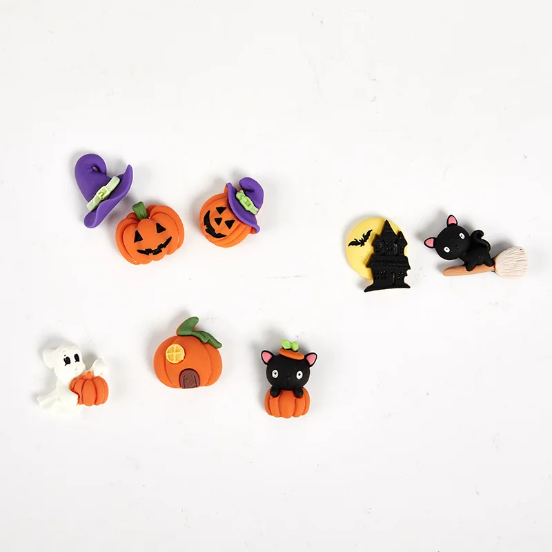 

Аксессуары для Хэллоуина из смолы 10 шт., украшения «сделай сам» с плоским основанием, ремесла, товары для вечеринок, семейный сбор, товары дл...