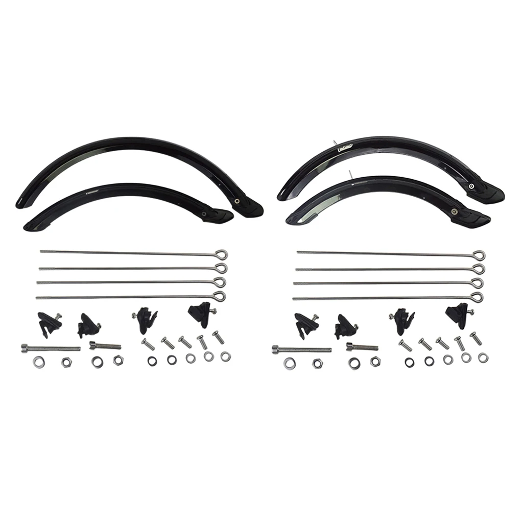 

Solid Folding Bike Mud Guard 14/20 Inch Bicycle Fender V-Brake Mudguard Set