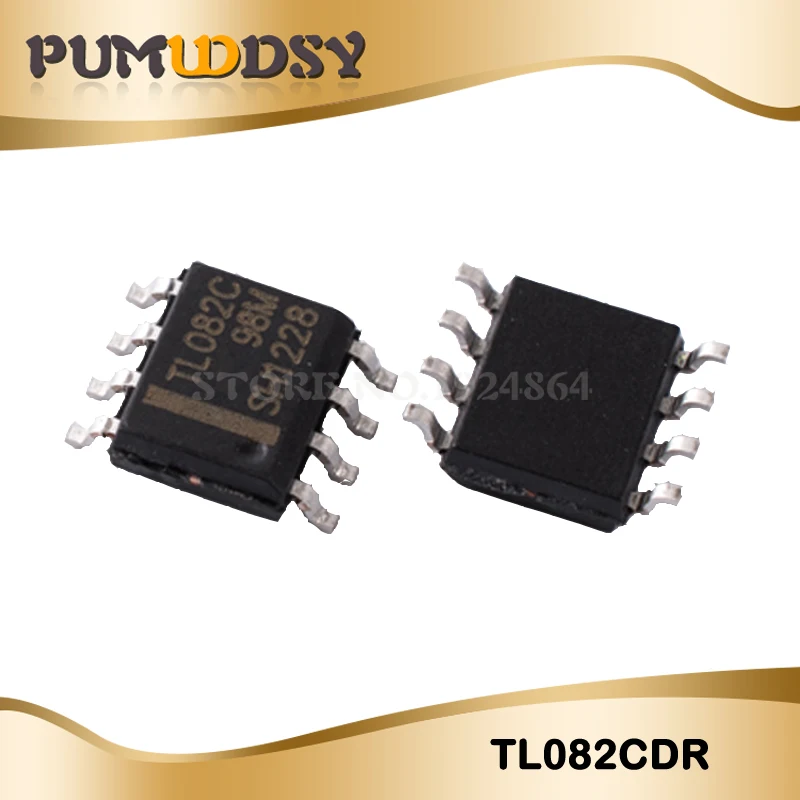100 шт. TL082CDR SOP-8 TL082C SOP TL082 082CDR SOP8 SMD | Электронные компоненты и принадлежности