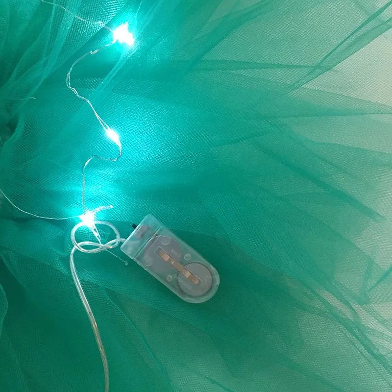 2020 детское платье принцессы со светодиодами танцевальные светильник s вечерние