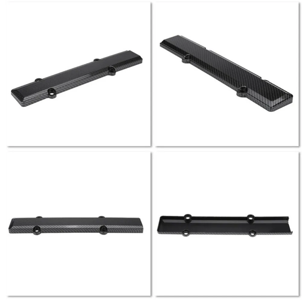 ABS пластиковая крышка свечи зажигания авто двигатель 1 шт. углеродная волоконная