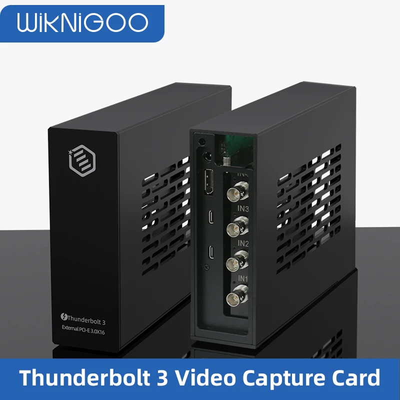 Адаптер для видеозахвата SDI thunderbolt 3/4 ТВ DVD захват видео карта Аудио AV компьютера/CC