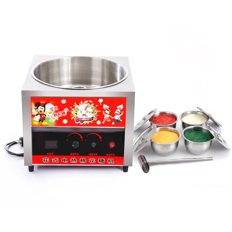 Cotton Candy Machine Business Fully Automatic Electric Heating Colored Fancy Brushed Marshmallow | Бытовая техника
