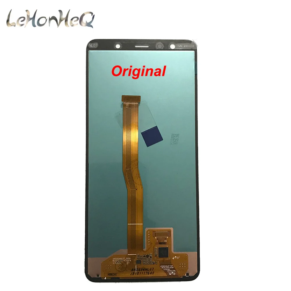 Супер AMOLED/OLED/TFT lcd для samsung Galaxy A7 A750 SM-A750F A750F дисплей с сенсорным экраном в сборе Запасная часть