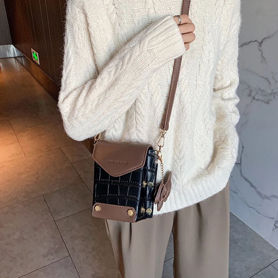 

Retro Crossbody Bags for Women 2021 Female Handbags Purses PU Leather Small Bag Messenger Bags Ladies Fashion Tote Shoulder Bag