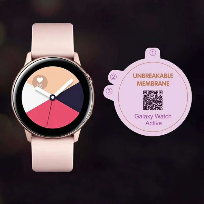 Гидрогелевая пленка для Samsung Galaxy Watch Active 2 40 мм 44 защитная экрана прозрачная