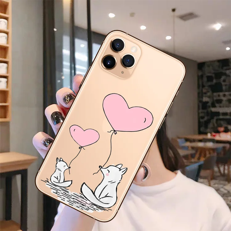 Мягкий силиконовый чехол для iPhone 11 Pro MAX SE 2020 5 6 7 8Plus XR XS X10 | Мобильные телефоны и