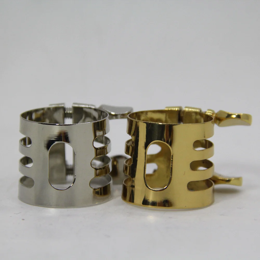 Новый альт саксофон Лигатура мундштука Профессиональный металлический зажим