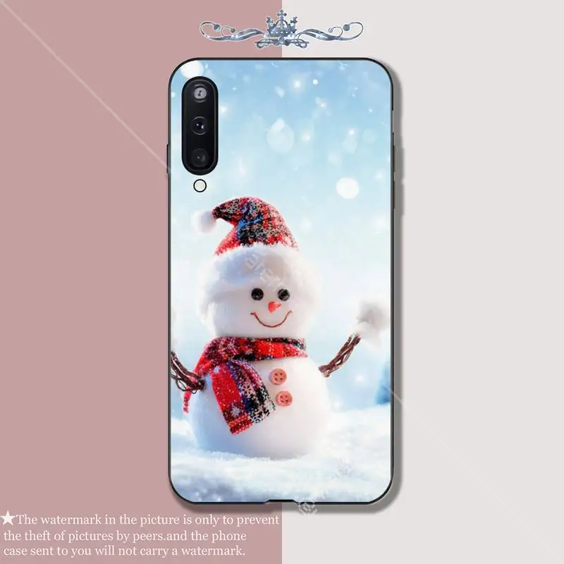 Yinuoda Рождественский Снеговик новогодние подарки роскошный телефон для Samsung galaxy A10