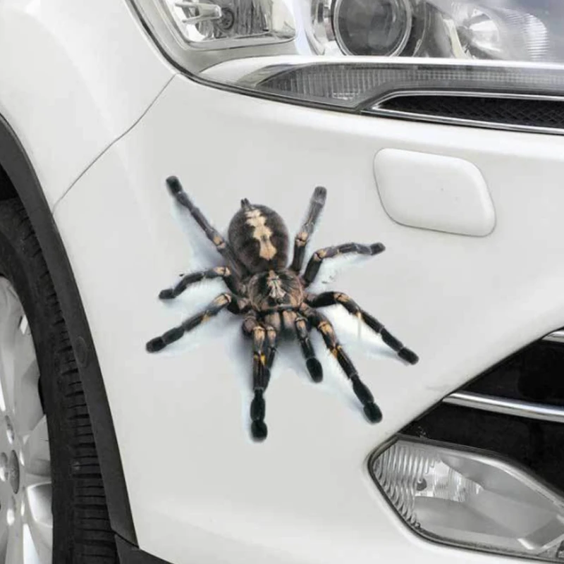 

Cool 3D wall Sticker Animals Spider Gecko Scorpions Vinyl Wall Decal Sticker for Home Cars Auto Motorcycle Cover Scratches Decor
