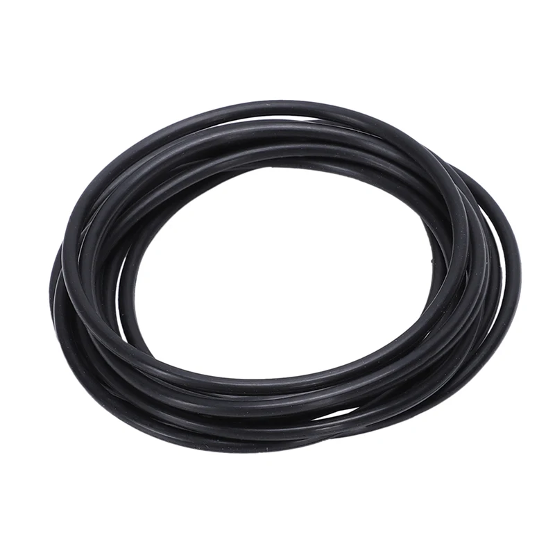 

Nitrile rubber sealing ring / O-ring, 46 x 50 x 2 mm, black, 10 pieces